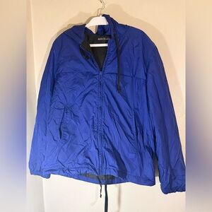 Acne Studios Maryland Face Royal Blue Size XL Windbreaker